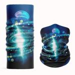 Washable Logo Print Bandana Neck Gaiter Headband