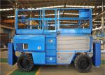 Hydraulic Scissor Table 2.2kw Self Propelled Steel Body Structure