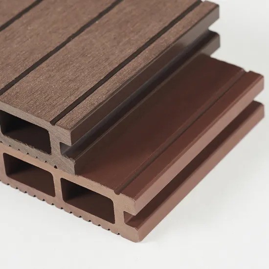 P9H Plastic Durable Waterproof Interlocking WPC Synthetic Teak Deck