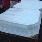 Cardboard 2 Way 0.7mm Slip Sheet Pallet For Cargo Convey