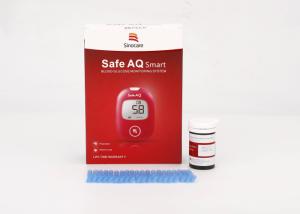China Accuracy Result Blood Glucose Monitoring Kit With Individual Test Strips wholesale