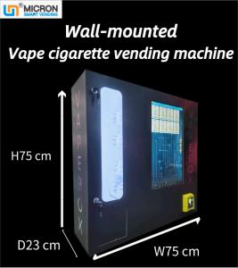 China Hanging Wall Vape Smart Vending Machine With Age Recognition System on sale