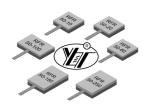 BeO AlN Al2O3 50Ohm 60W Chip Lead Termination 6x6mm