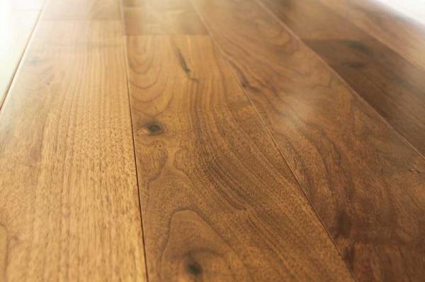 American walnut solid hardwood floors, real solid floors, ABC grade, flat