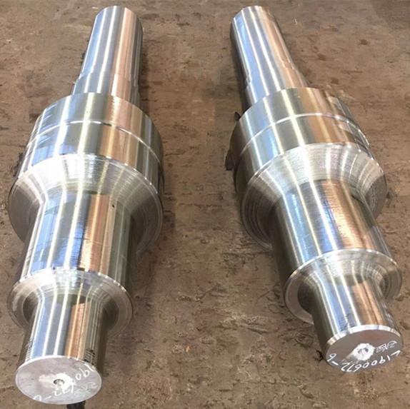 Forged Roll Steel Shaft 42CrMo Dia300 x L 2500mm for Steel Rolling Production
