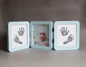 China Personalised Wooden Photo Frames , Luxury Triple Picture Frame Logo Printed wholesale