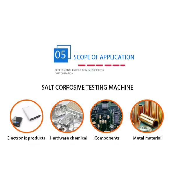 Programmable Touch Screen Salt Spray Test Chamber Salt Spray Chamber Environment Test Chamber for Electronic Test