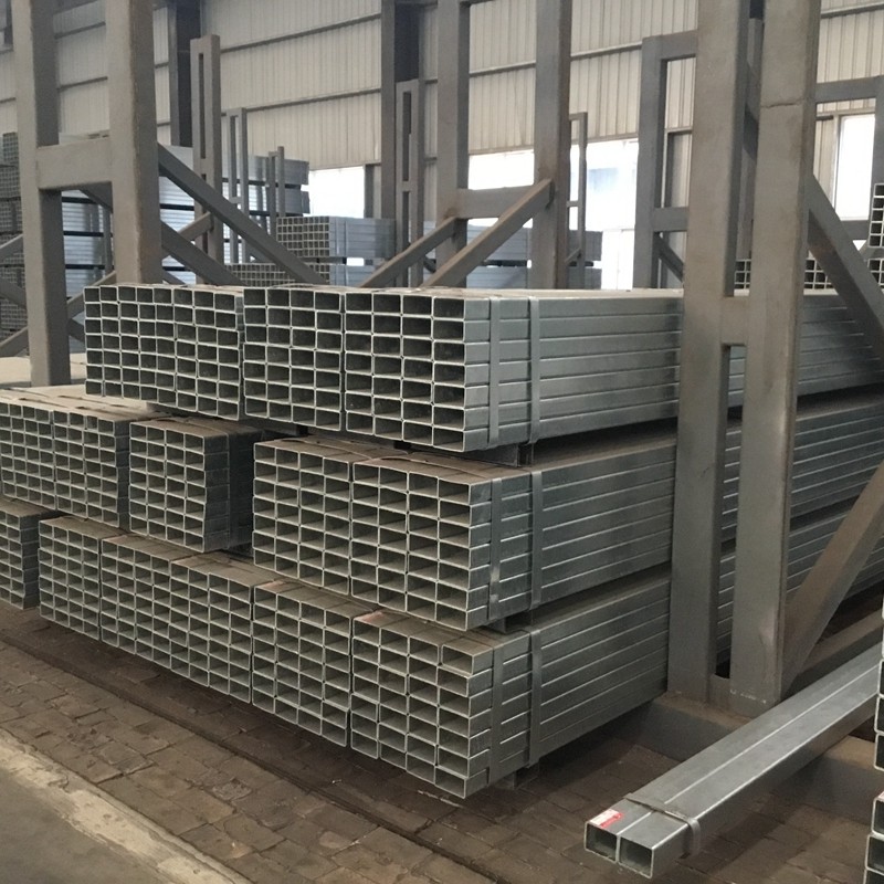 Square / Rectangular Precision Steel Pipe With Galvanized Coated Astm A106