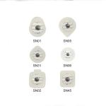 Nonwoven Adhesive Disposable ECG Monitoring Electrode For Adult Children
