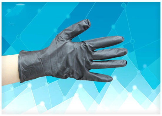 Durable Disposable Medical Gloves Oil Resistance Thickness 0.34mm Strong Versatility