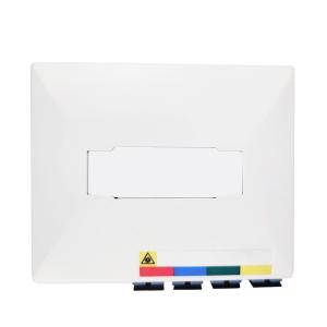 China Indoor 4 Cores UPC Plastic Fiber Optic Faceplate Socket Panel with 100*80*30mm Size wholesale