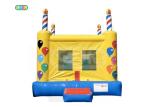 Happy Birthday Inflatable Jumping Castle / Jumping Blow Up Castle 1 - 3 Years