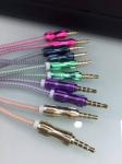 AUX cable 3.5 to 3.5 metal connector
