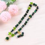 Handmade Gemstone Beaded Bracelet Natural Green Tiger's Eye Stone Bracelet
