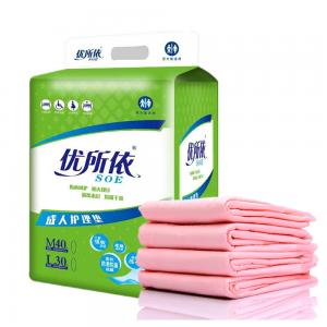 China 3D Leak Prevention Channel Disposable Bed Liners for Bladder Leakage Protection wholesale
