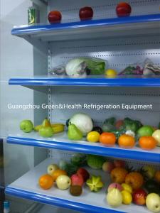 China Vertical Curtain Multideck Open Display Chillers Energy Saving For Shop wholesale