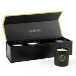 Votive Candles Gift Paper Boxes Set with Custom Shape Luxury Candle Gift