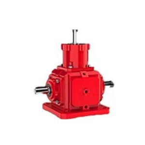 China Foot Mounted T25 Series Spiral Bevel Gearbox Solid Shaft wholesale