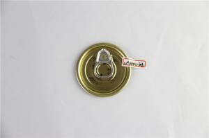 China Environmental round tinplate Easy Open Tin Can Lid / End durable wholesale