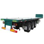 Max Payload 50000kgs 3/2 Axles 20ft 40ft Container Platform Flatbed Semi Trailer
