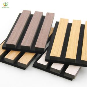 China Spot Goods Durable Materials Natural Oak Wall Panels Anti-Scratch Acoustic Wall Panel Soundproof wholesale