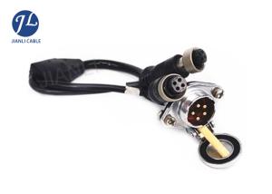China OD 5.0mm 7 Pin Female Connector Toyota Spiral Cable wholesale