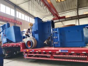China DN50-DN1200 3lpe Pipe Production Line Steel FBE Coating Steel Pipe Shot Blasting Machine wholesale