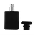 100ml Black White Colored Glass Spray Perfume Bottle with Pump Sprayer