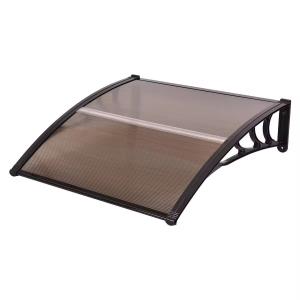 China Anti UV Polycarbonate Outdoor Awning Canopy Lightweight Poly Carbonate Awning wholesale