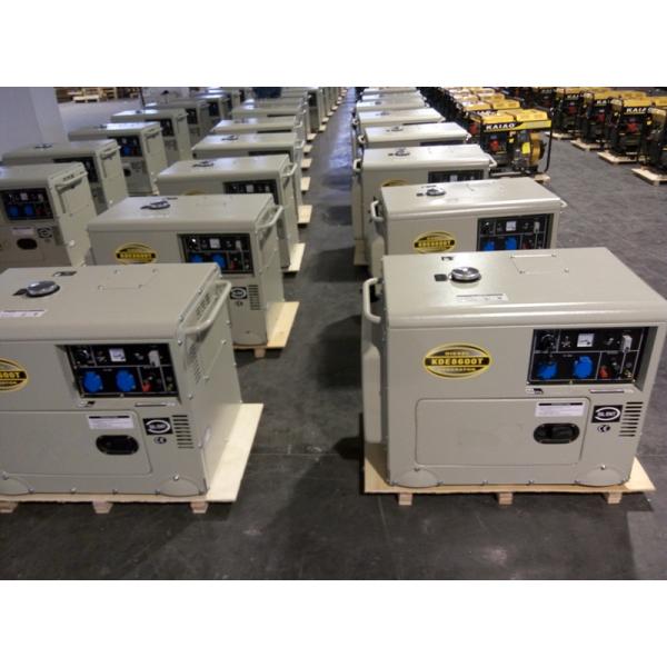 1 Phase 6000 Watt Diesel Generator , Diesel Backup Generators For Home