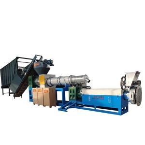 China Electric Type Filter Changer HDPE LDPE Plastic Granules Machine for PE Film Recycling wholesale