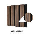 Melamine Polyester Slat Wooden Veneer Slats for Soundproof Acoustic Wooden Slats