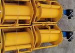 Lebus 10000 Lb Hydraulic Crane Winch Yellow Color With Grooved Drum