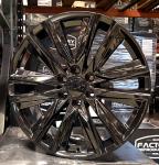 Aluminum Black Replica Wheels Rims 22" All Season Tires For Escalade Sport