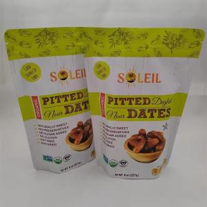 China New Printed Moisture Proof Stand Up Pouch Plastic Packaging Stand Up Zipper Pouch Mylar Bags wholesale