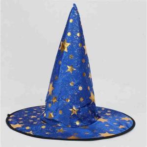 China 100% Polyester 38*35cm Halloween Party Witch Hats For Kids wholesale