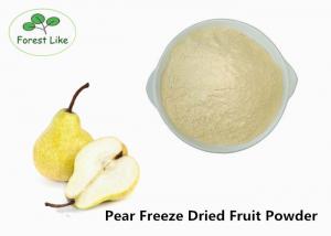 China Pure Natural Pear Freeze dried Fruit Powder No Additive For Food And Beverage on sale