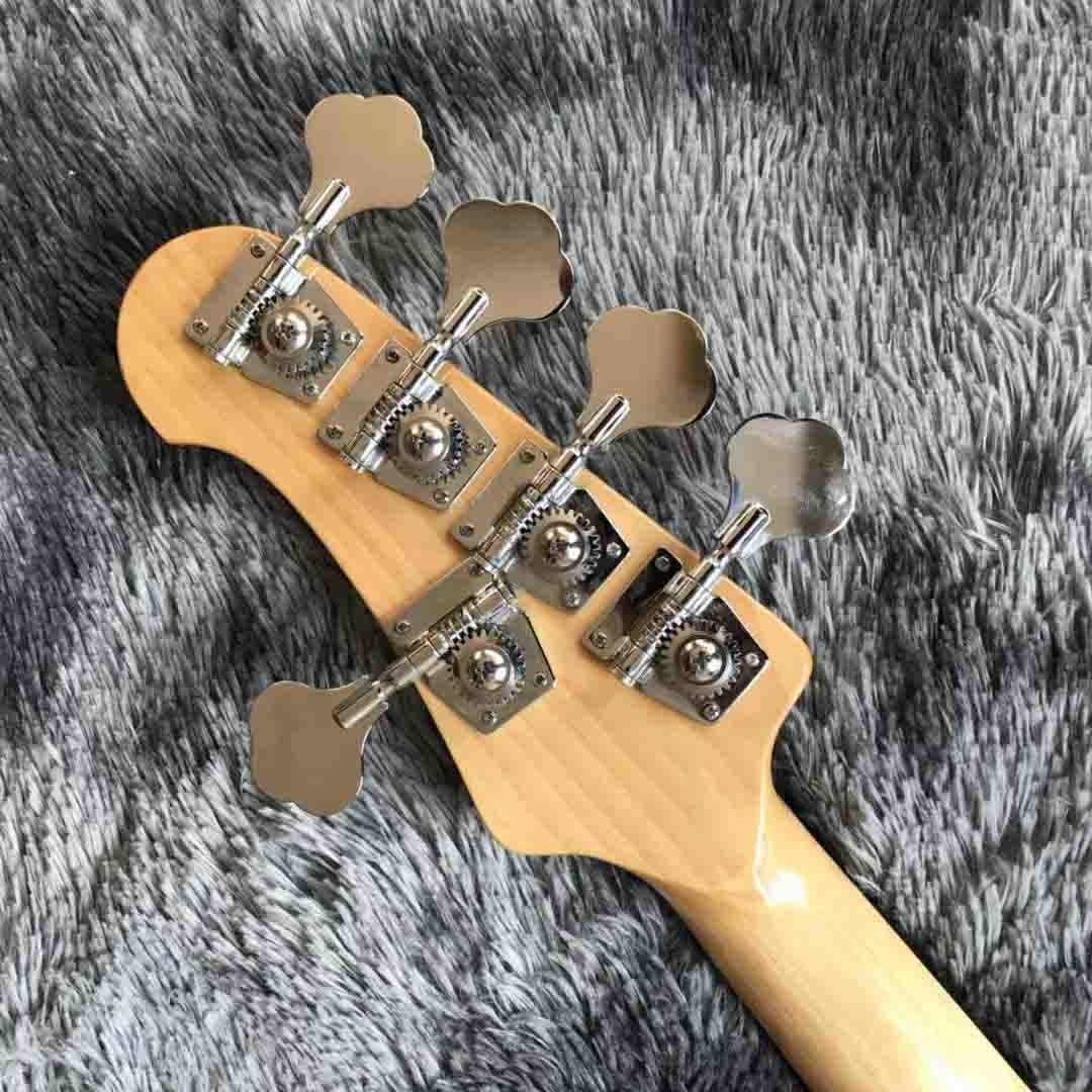 Custom High Quality 5 Strings MM StingRay Active Pickups 9V Battery Electric Bass Guitar