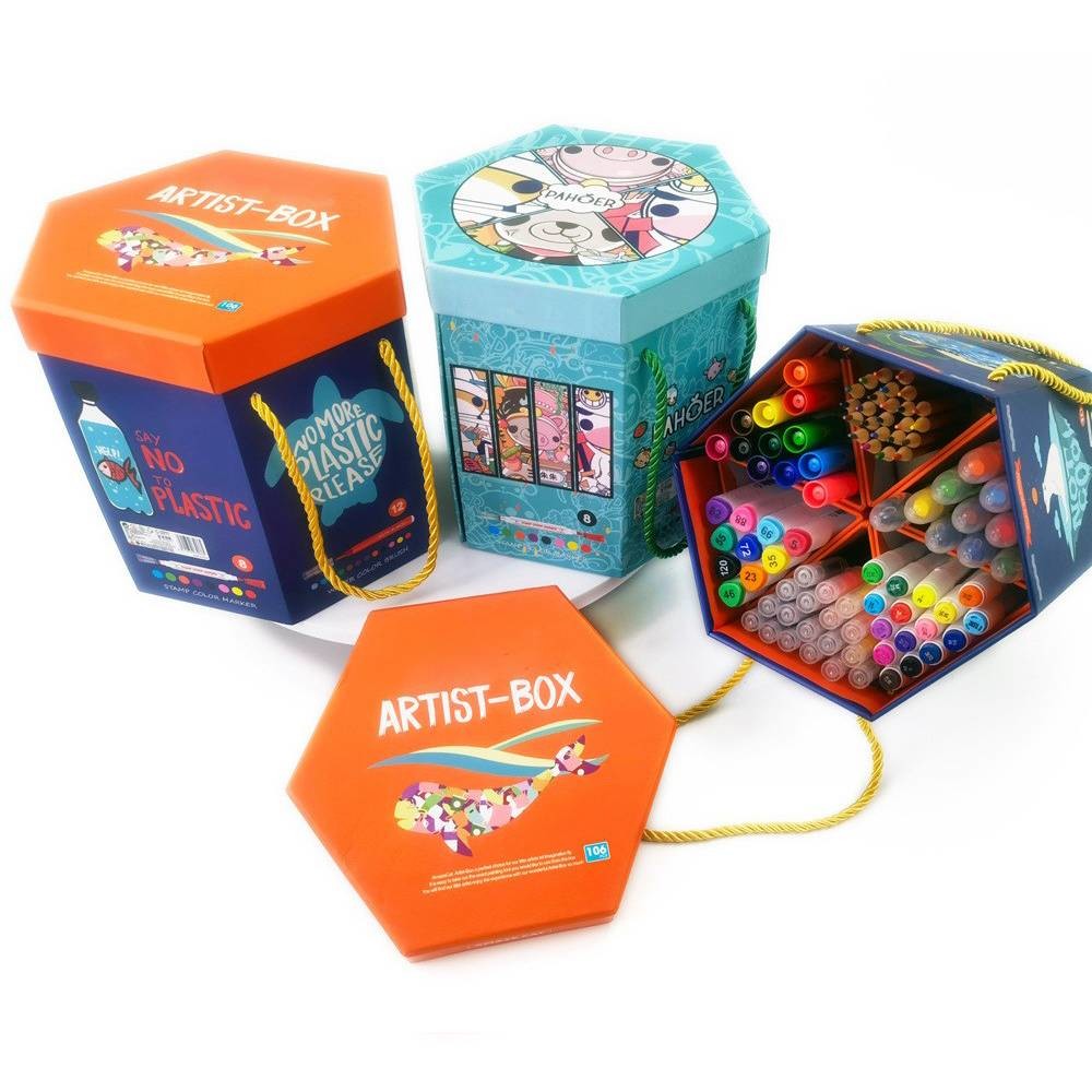 Children Gift Toy Painting Drawing Set Colorful Kids Art Set Eco Friendly