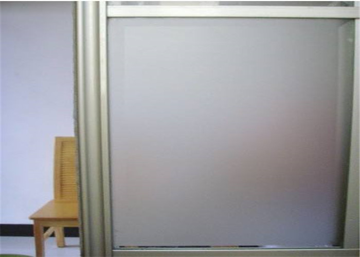 Translucent Sandblasted Frosted Glass Sheets 4mm - 12mm Thickness For Bright Interiors