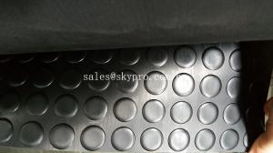 China Coin pattern flooring extra wide rubber mats for garage floors / gasket wholesale