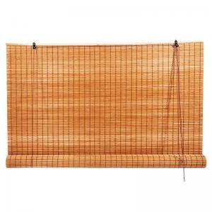 China Hand Made 1.5m Height Natural Bamboo Roller Blinds Shade Solar Control Decoration wholesale