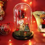 Wedding Gift 3-4 Years Lasting Preserved Rose Flowers In Glass Dome
