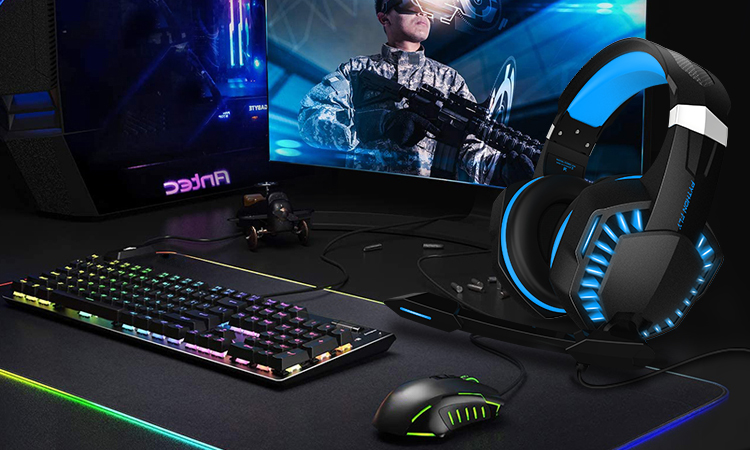 PS4 Gaming Headsets G9000 Pro Gamer Audifonos Headphones with Mic Volume Control