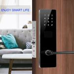 FCC Bluetooth Password Door Locks ANSI Smart Card Door Lock