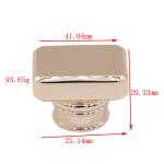 Patent Design Zamak Perfume Caps , Perfume Bottle Tops With 26*30*42mm