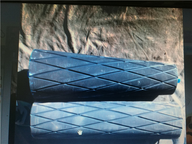 FDA Belt Buffer Self Aligning Conveyor Roller Anti Overflow Rubber