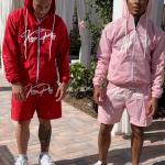 OEM Custom Men Two Piece Short Set Streetwear Mens 3m Reflective Windbreaker