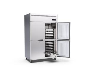 China R134a Commercial Upright Freezer 30 Trays 4 Door Upright Fridge For Kitchen wholesale