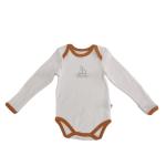 Summer Outdoor Sun Comfy Bodysuit Long Sleeve Baby Romper With Snap Button